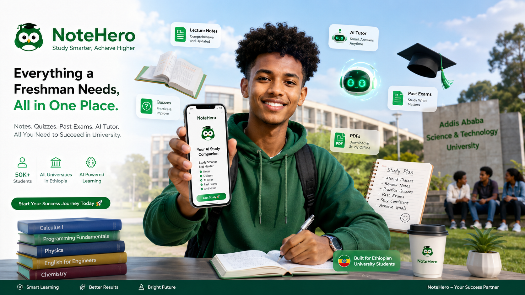 Why NoteHero Is the Best Freshman App in Ethiopia (2026 Guide)